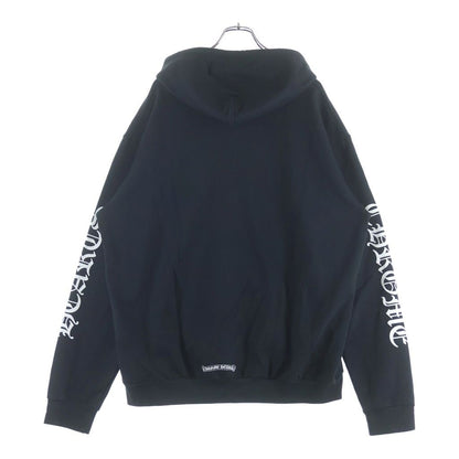 Chrome Hearts Sweatshirt HD Zip Arm Logo Zip Up Hoodie Black — view 2
