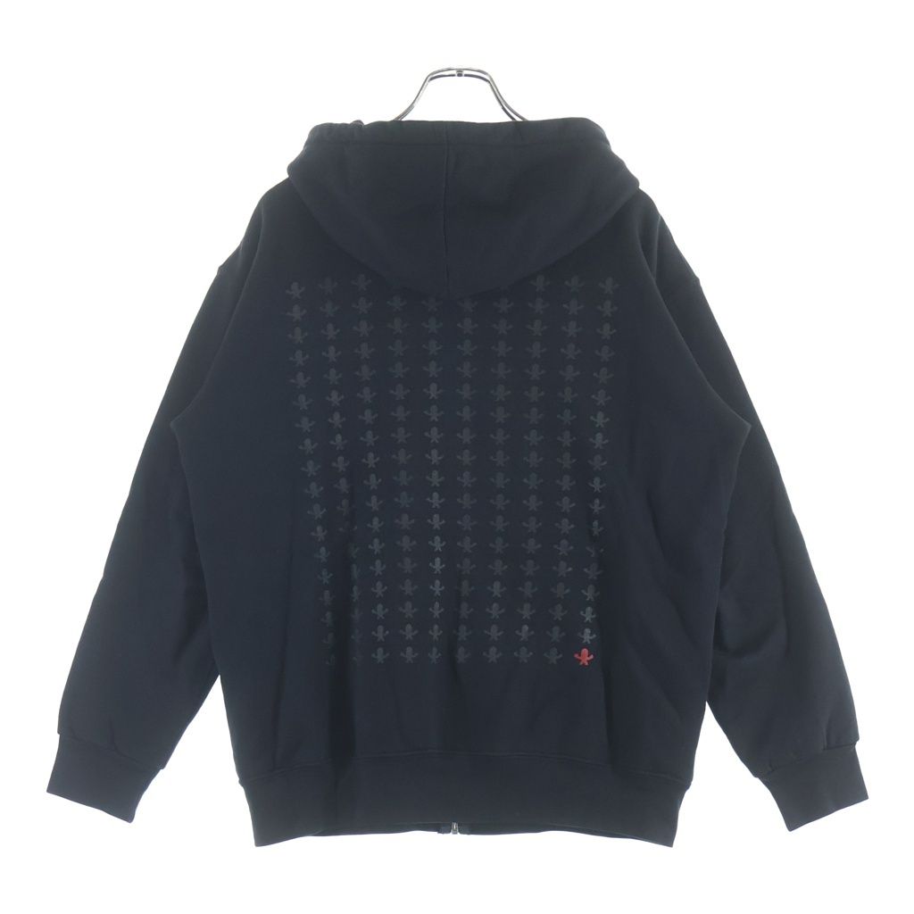 Chrome Hearts Thrml HD Zip Lining Thermal Zip Back Foty Print Zip Up Hoodie