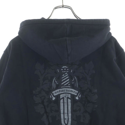 Chrome Hearts Thrml HD Zip Lining Thermal Zip Back Vain Daga Print Zip Up Hoodie — view 4