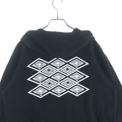 Chrome Hearts Sweatshirt HD Zip Foti Fotiback Print Zip Up Hoodie — view 4