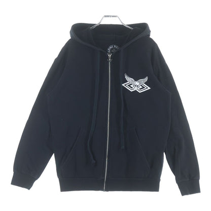 Chrome Hearts Sweatshirt HD Zip Foti Fotiback Print Zip Up Hoodie — view 2