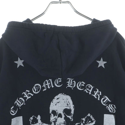 Chrome Hearts Sweatshirt HD Zip Foti Fotiback Glitter Print Zip Up Hoodie — view 4