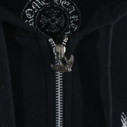 Chrome Hearts Sweatshirt HD Zip Foti Fotiback Print Zip Up Hoodie — view 6