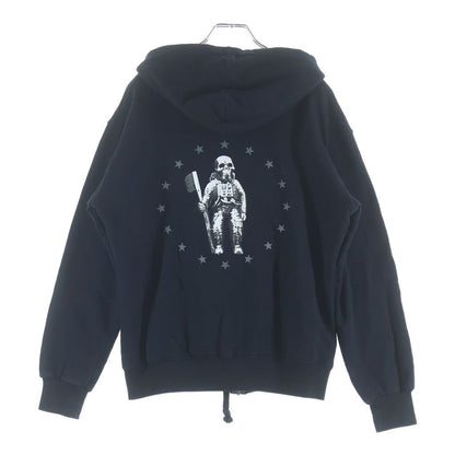 Chrome Hearts Thrml HD Zip Foti Back Print Zip Up Hoodie