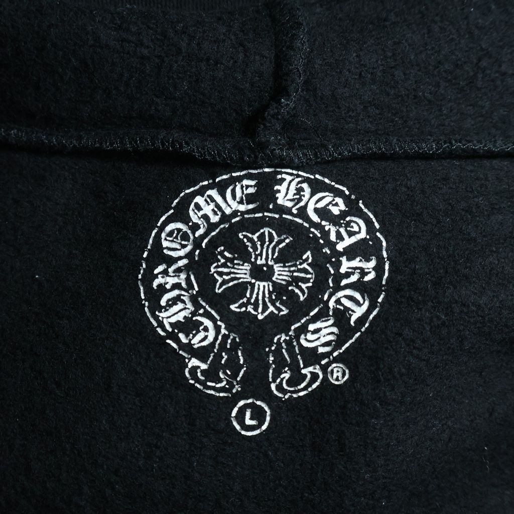 Chrome Hearts Sweatshirt HD Zip Foti Fotiback Print Zip Up Hoodie — view 7