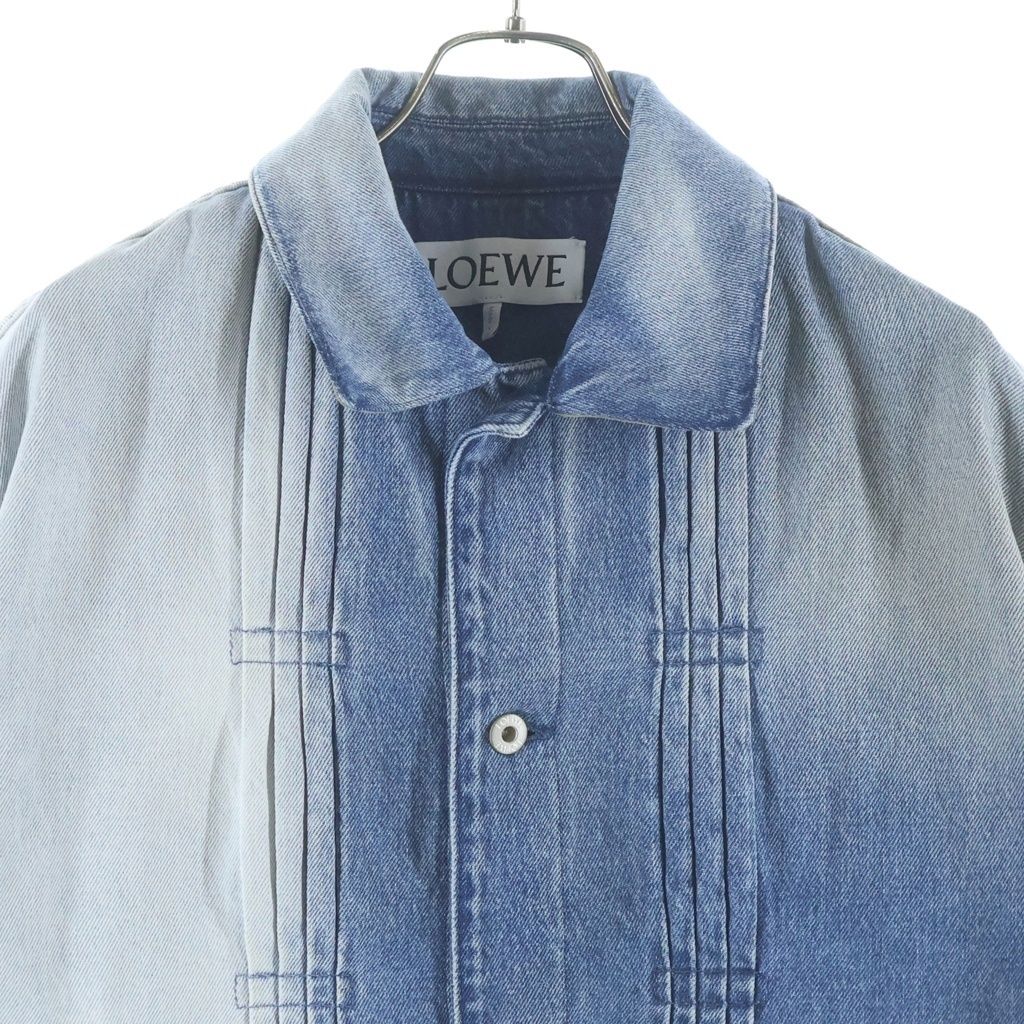 Loewe Gradation Denim Jacket Indigo — view 3