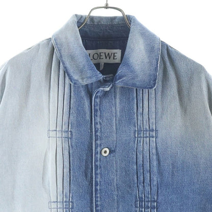 Loewe Gradation Denim Jacket Indigo — view 3