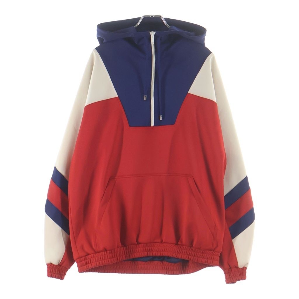 Gucci Neoprene Half Zip Webbed Jacket Zip Track Multicolor