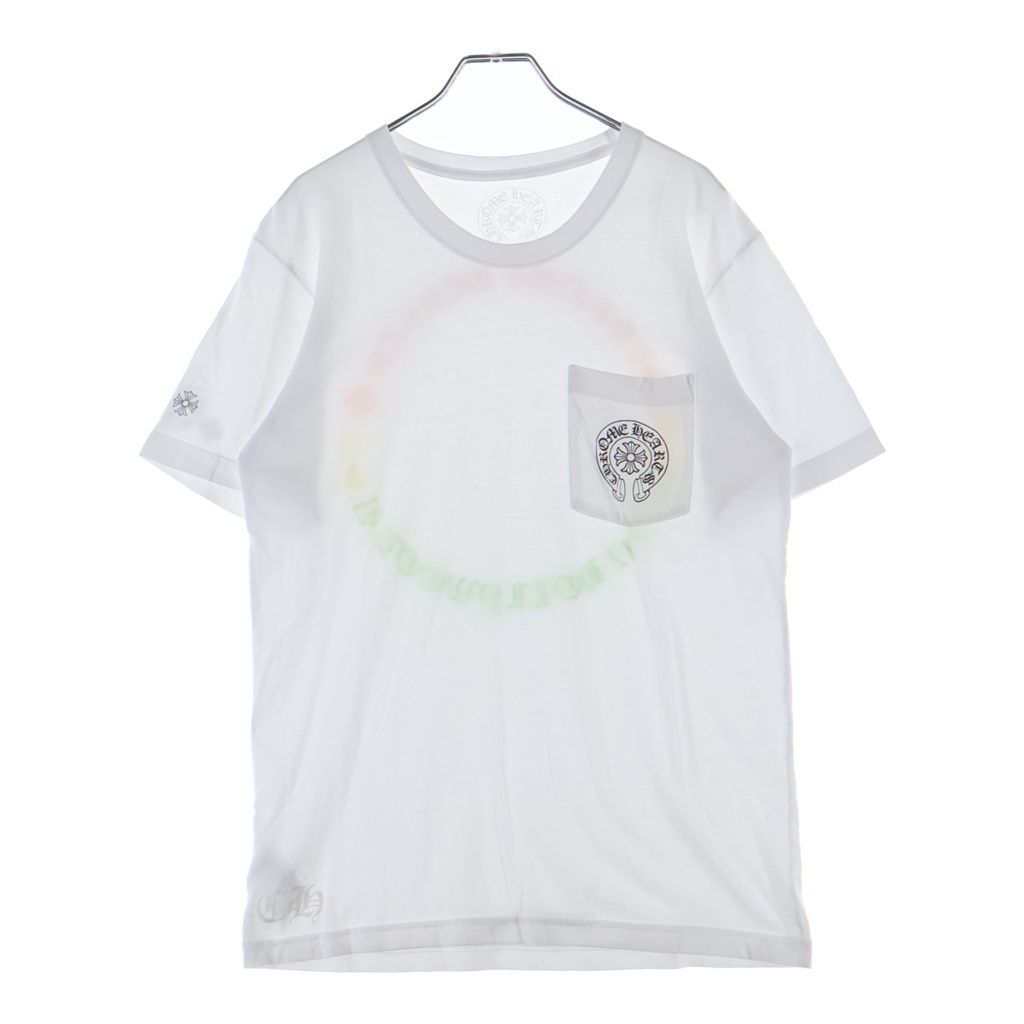 Chrome Hearts Back Grad Circle Logo Tee Gradation Crew Neck Short Sleeve — view 2