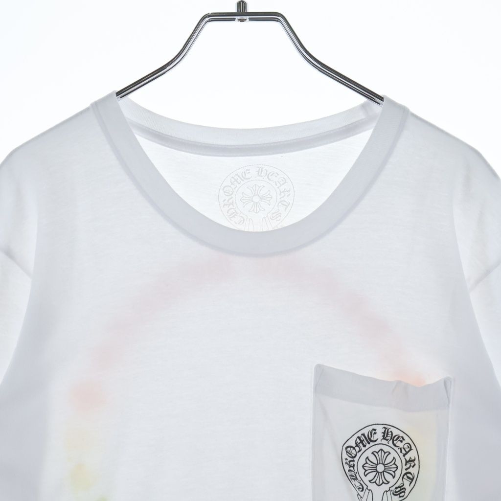 Chrome Hearts Back Grad Circle Logo Tee Gradation Crew Neck Short Sleeve — view 3