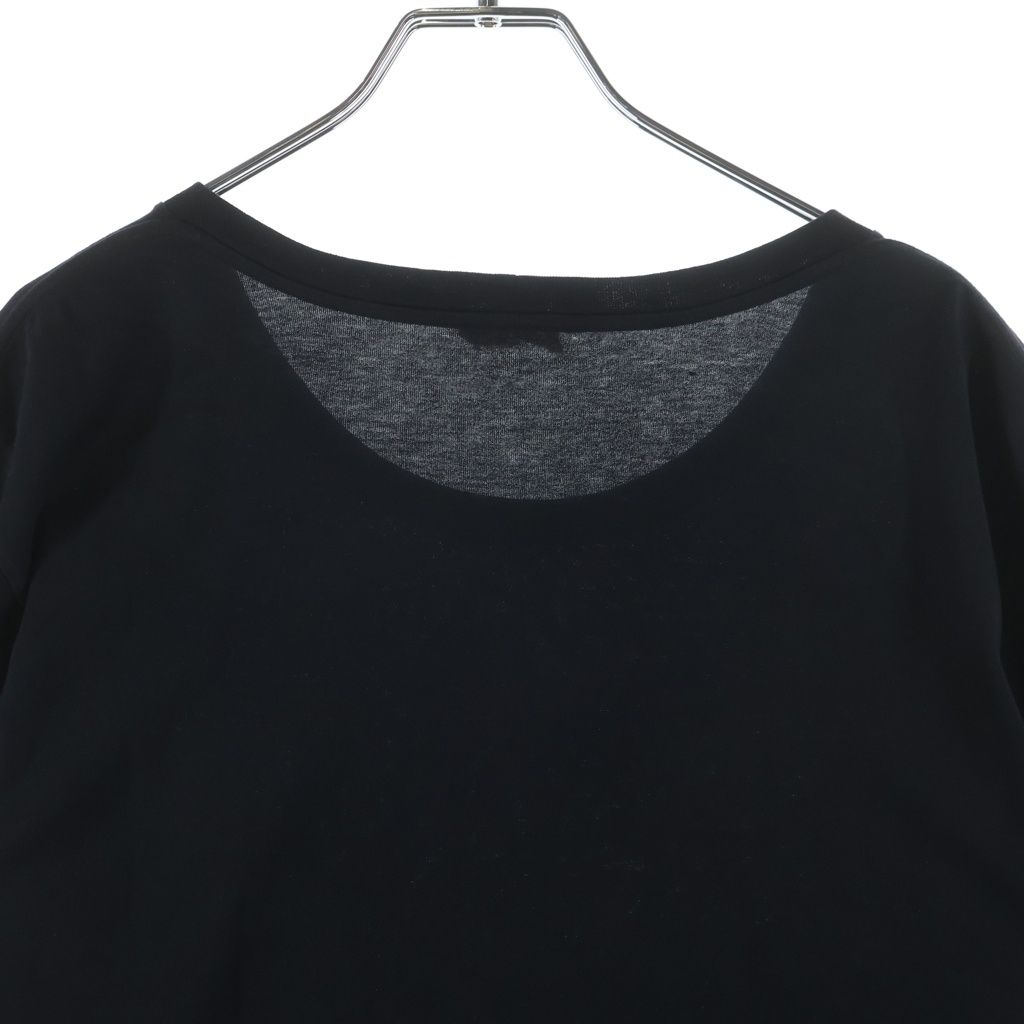 Celine Classic Logo Crew Neck Short Sleeve T-Shirt Black — view 4