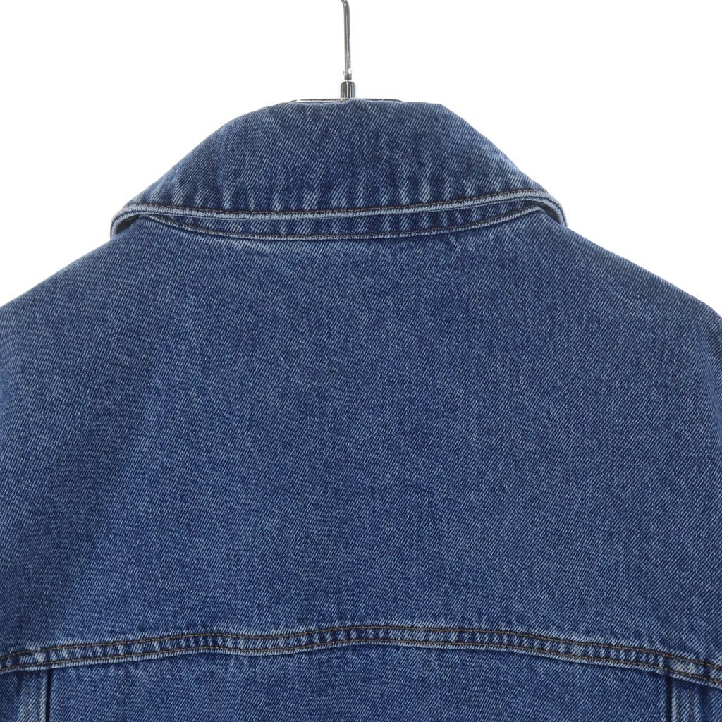 Loewe Denim Jacket Logo Leather with Patch Indigo — view 4