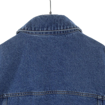 Loewe Denim Jacket Logo Leather with Patch Indigo — view 4