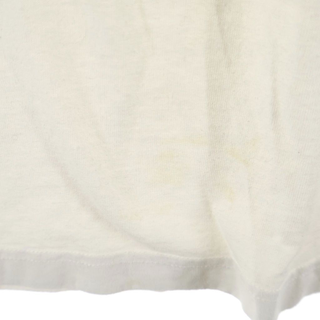 Balenciaga BB Logo Print Short Sleeve Crew Neck T-Shirt White — view 5