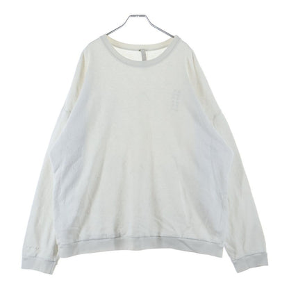 Chrome Hearts Not Allover Pattern CH Plus Jacquard Sweatshirt White