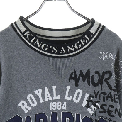 Dolce & Gabbana Graphic Print Sweatshirt Gray — view 3