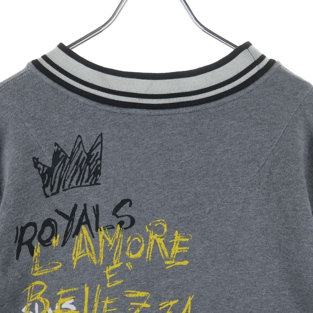 Dolce & Gabbana Graphic Print Sweatshirt Gray — view 4