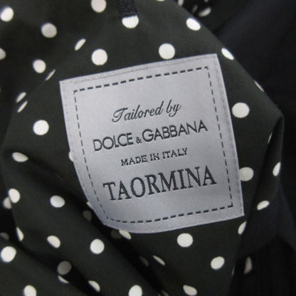 Dolce & Gabbana Taormina Single Suit Set Tailored Jacket Trousers Dot Pattern — view 6