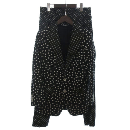 Dolce & Gabbana Taormina Single Suit Set Tailored Jacket Trousers Dot Pattern