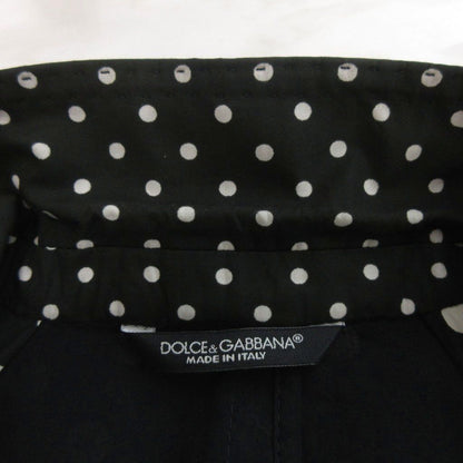 Dolce & Gabbana Taormina Single Suit Set Tailored Jacket Trousers Dot Pattern — view 7