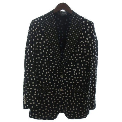 Dolce & Gabbana Taormina Single Suit Set Tailored Jacket Trousers Dot Pattern — view 2