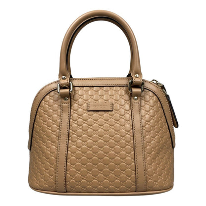 Gucci Micro Guccissima 2-Way Handbag Beige — view 2