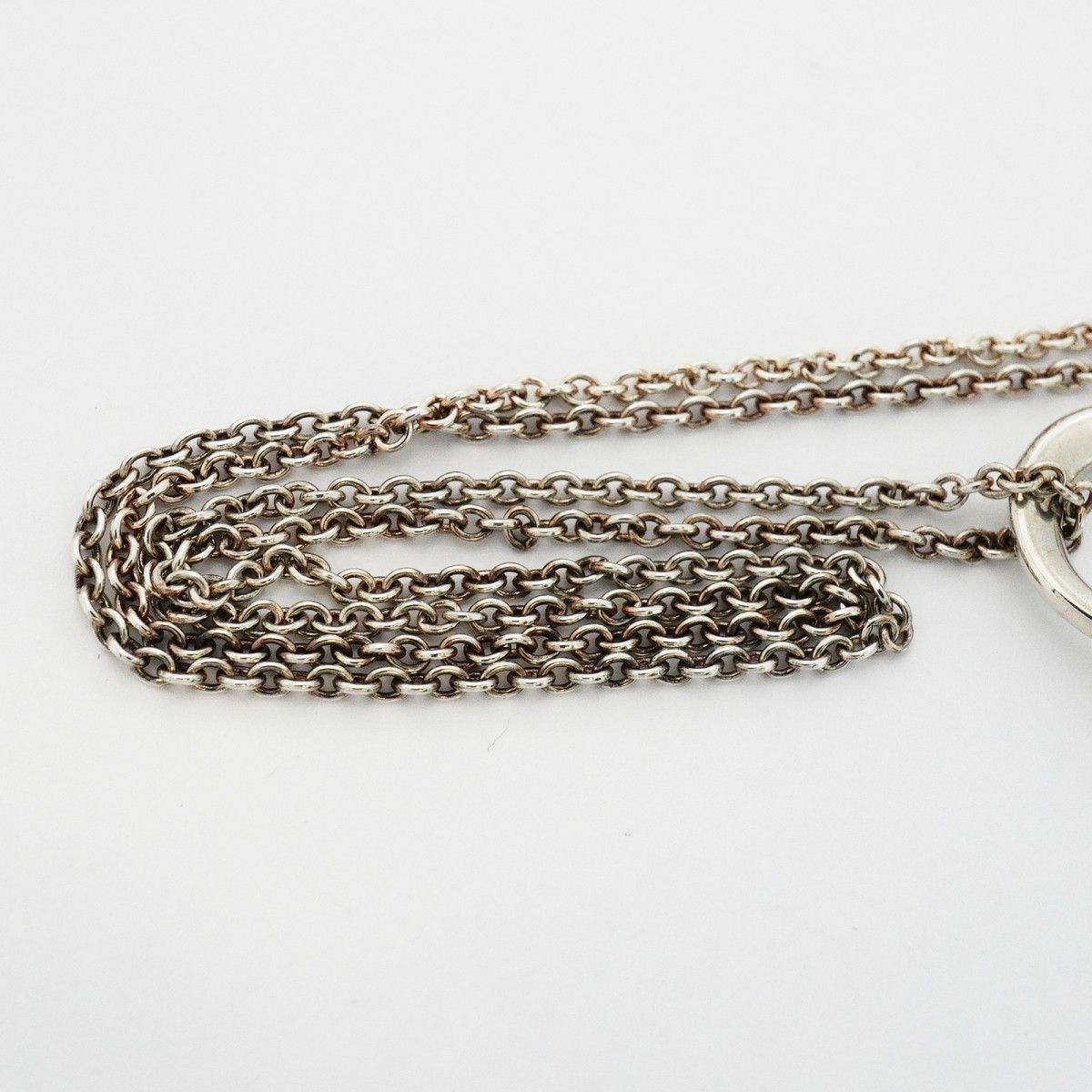 Tiffany & Co Necklace Open Heart 925 Sterling Silver — view 8