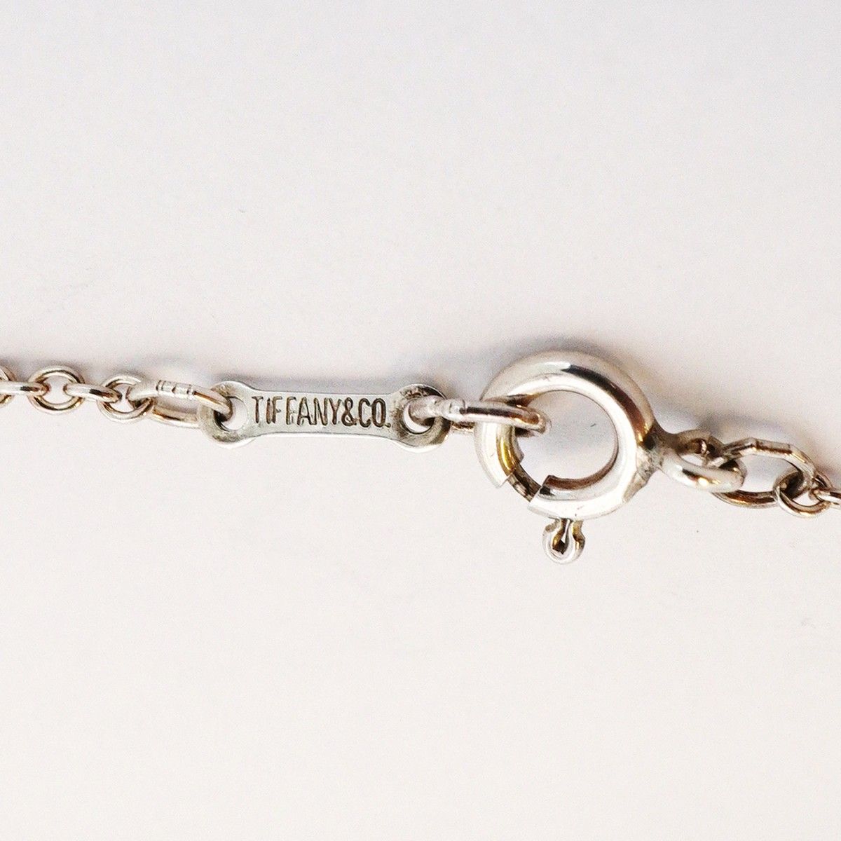 Tiffany & Co Necklace Open Heart 925 Sterling Silver — view 4