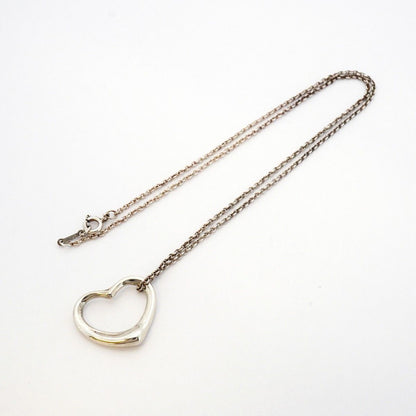 Tiffany & Co Necklace Open Heart 925 Sterling Silver — view 3