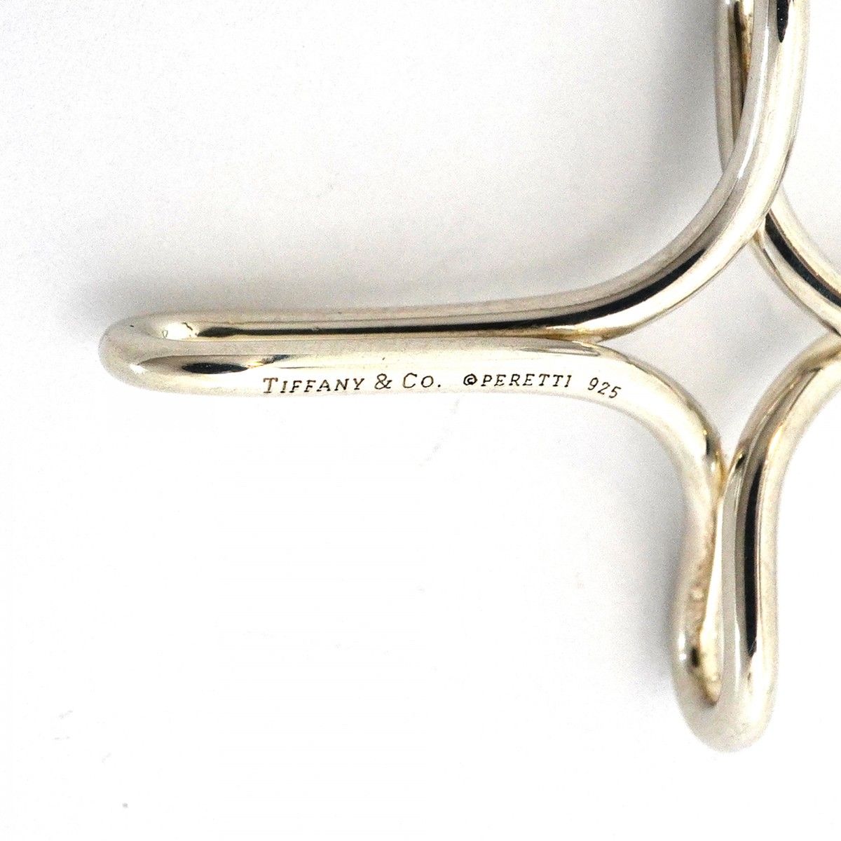 Tiffany & Co Necklace Open Cross 925 Sterling Silver — view 6