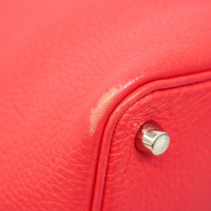Hermes Handbag Picotin Lock PM Taurillon Clemence Rose Silver — view 6