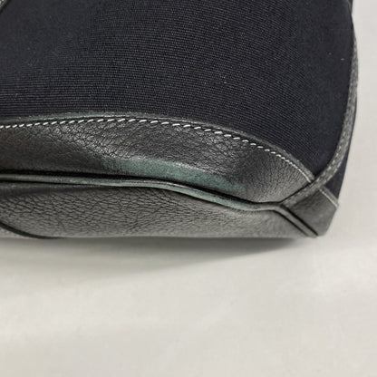 Hermes Tote Garden Party PM Toile Officier Black Silver — view 6