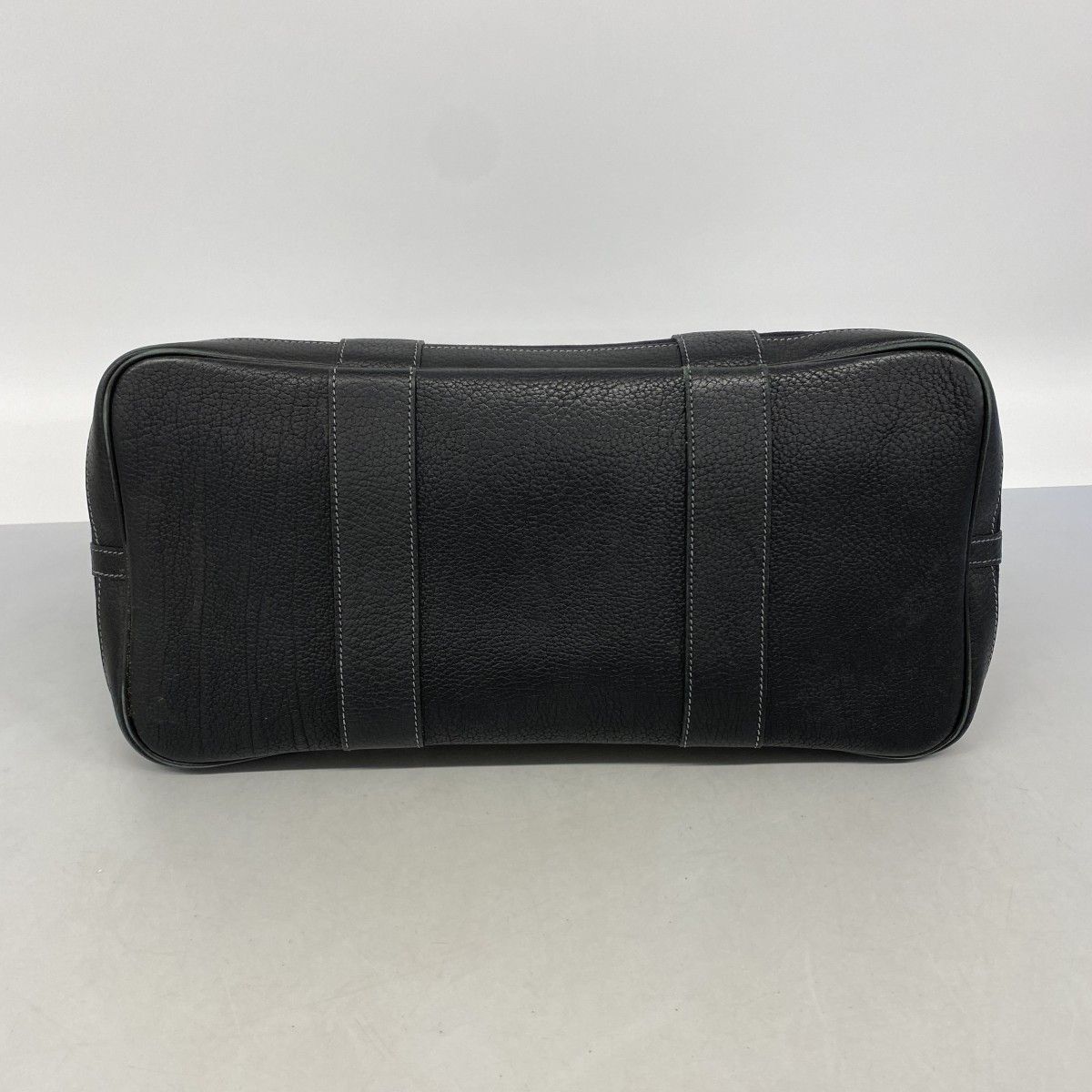 Hermes Tote Garden Party PM Toile Officier Black Silver — view 3