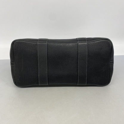 Hermes Tote Garden Party PM Toile Officier Black Silver — view 3