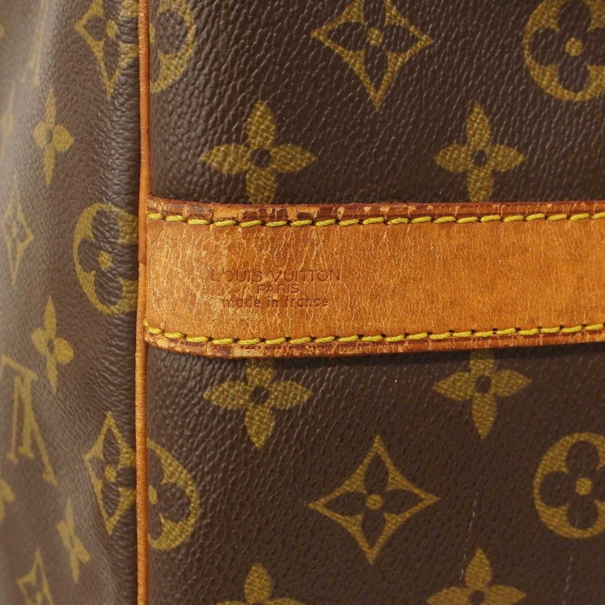 Louis Vuitton Boston Bag Monogram Keepall Bandouliere 55 Brown — view 5