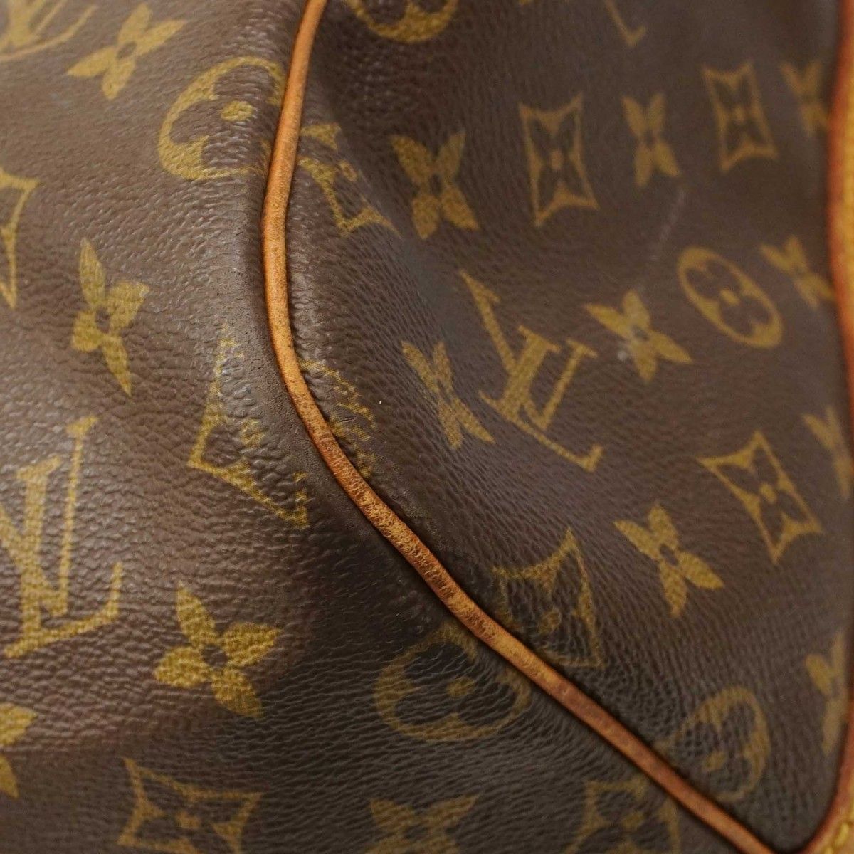 Louis Vuitton Boston Bag Monogram Keepall Bandouliere 55 Brown — view 6