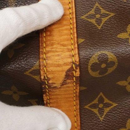 Louis Vuitton Boston Bag Monogram Keepall Bandouliere 55 Brown — view 7