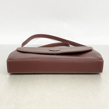 Cartier Shoulder Bag Must Leather Bordeaux Gold — view 3