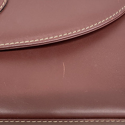 Cartier Shoulder Bag Must Leather Bordeaux Gold — view 7