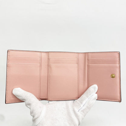 Fendi Trifold Wallet Zucca Mon Star Brown Gold — view 6