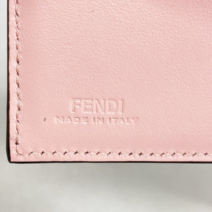 Fendi Trifold Wallet Zucca Mon Star Brown Gold — view 5