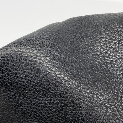 Gucci Waist Bag Leather Black Gold — view 7