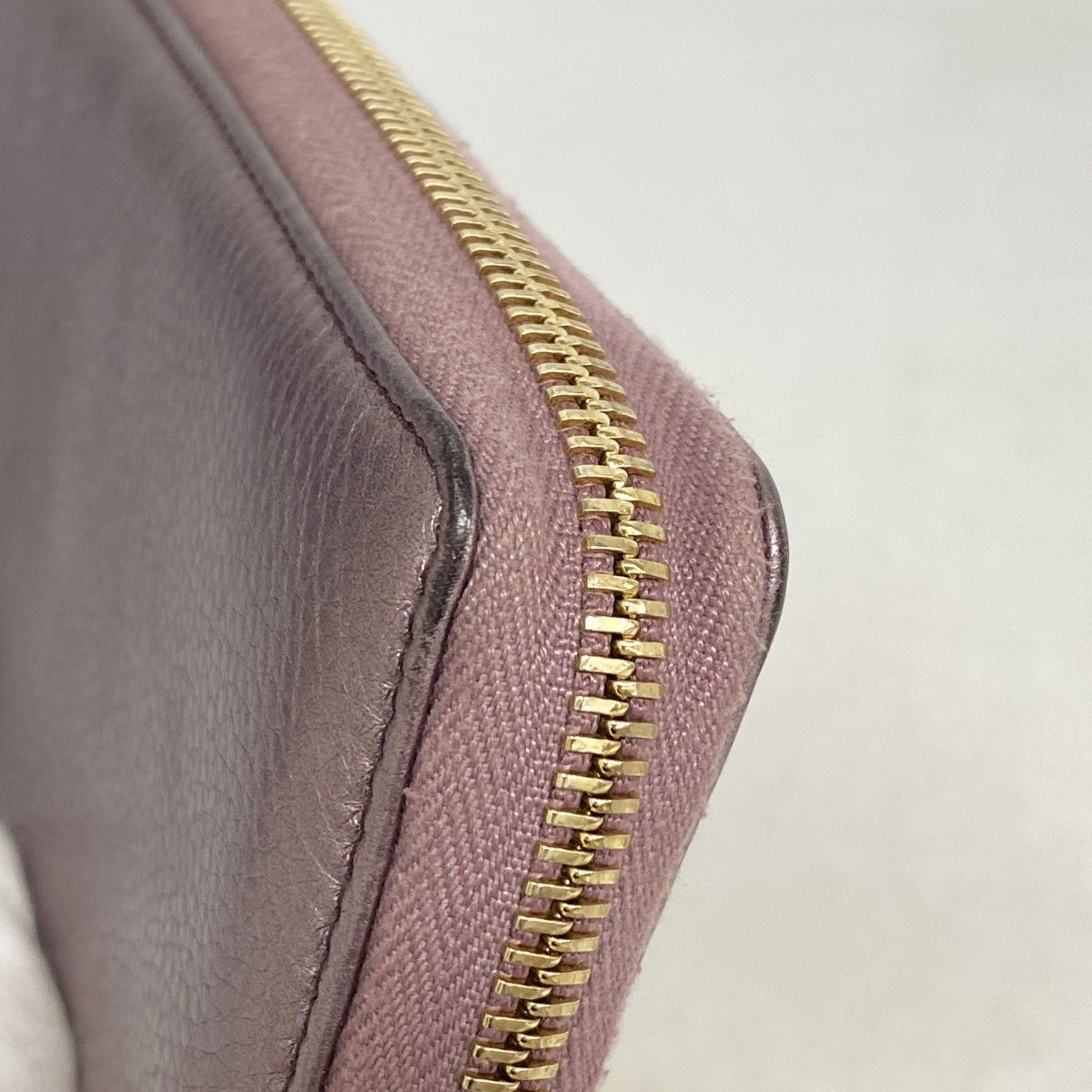 Gucci Wallet Soho Leather Purple Gold — view 5