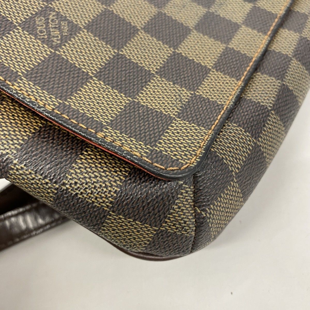 Louis Vuitton Shoulder Bag Damier Musette Tango Long Strap Ebene — view 6