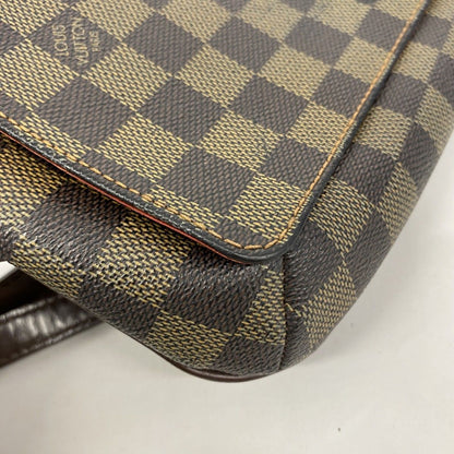 Louis Vuitton Shoulder Bag Damier Musette Tango Long Strap Ebene — view 6