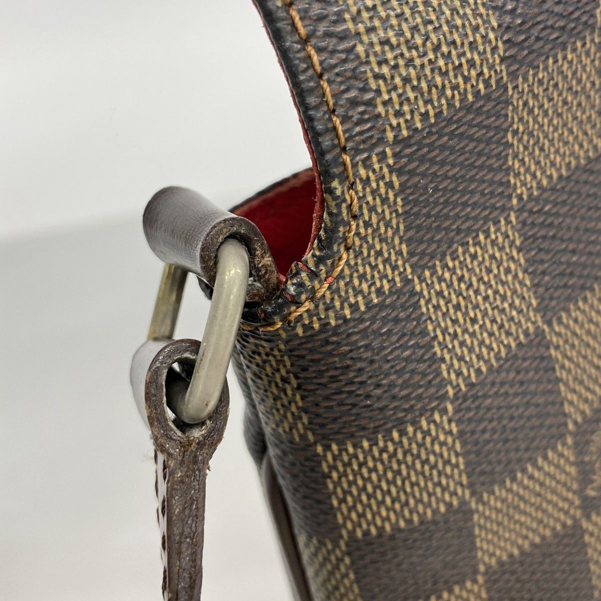 Louis Vuitton Shoulder Bag Damier Musette Tango Long Strap Ebene — view 9