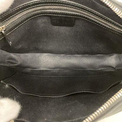 Gucci Clutch GG Supreme Black Silver — view 4