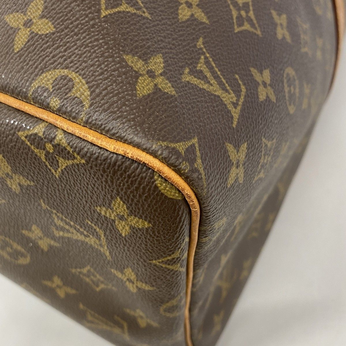 Louis Vuitton Boston Bag Monogram Keepall 55 Brown — view 6