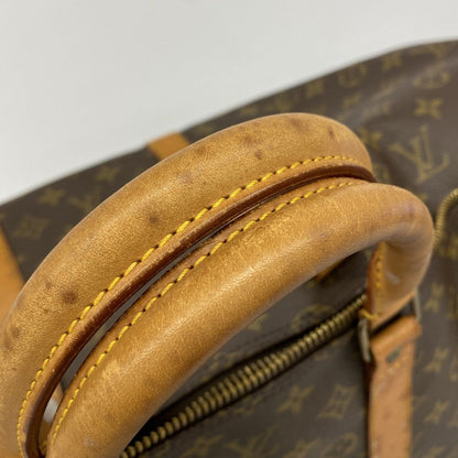 Louis Vuitton Boston Bag Monogram Keepall 55 Brown — view 7