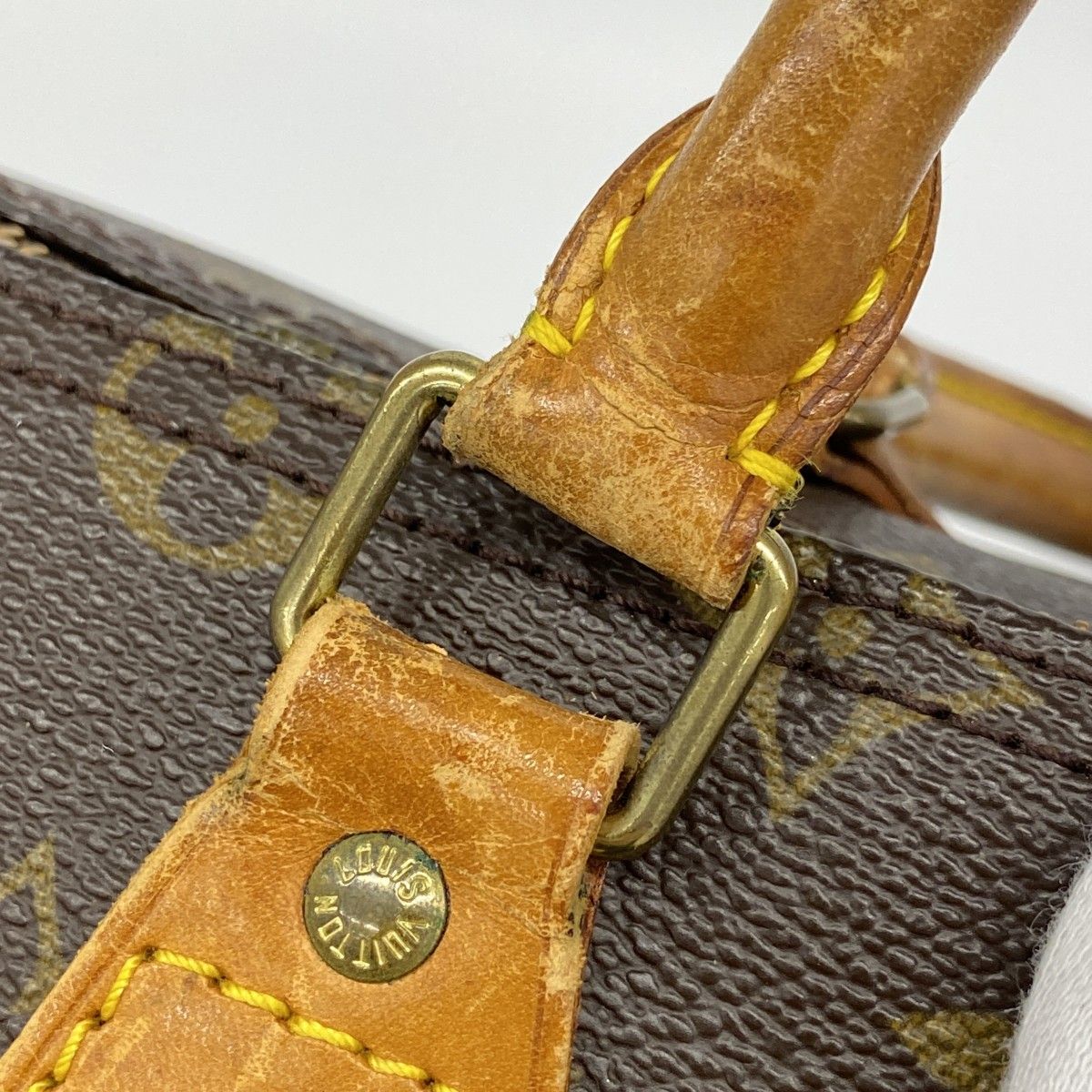 Louis Vuitton Handbag Monogram Speedy 35 Brown — view 9